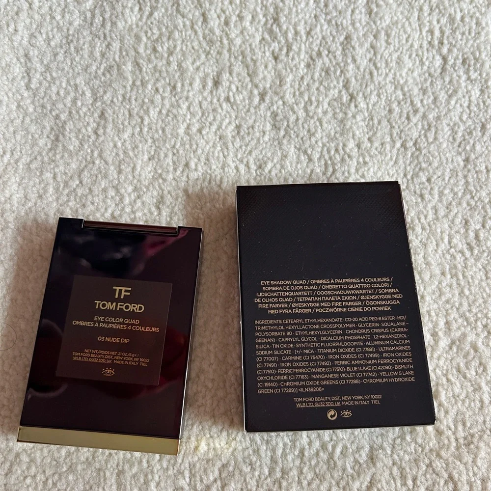 FINAL SALE Tom Ford Women Makeup Eye Color Quad - Nude Dip color - Picture 5 of 6